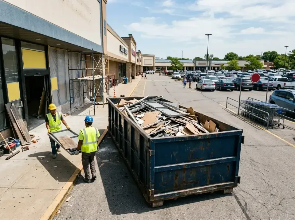 retail-store-renovation-debris-003 — frequently asked questions, Roll-off Dumpster Rentals in Fallston, MD